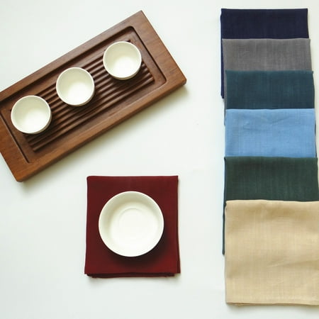 

jiaroswwei Universal Cleaning Cloth Quick Drying Skin-Friendly Cotton Flax Utility Kitchen Wiping Rag for Dining