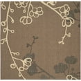 thumbnail image 6 of SAFAVIEH Courtyard Christian Floral Indoor/Outdoor Area Rug, 8' x 11', Natural Brown/Black, 6 of 10