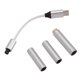 thumbnail image 1 of Adaptador de conector para auriculares ANGGREK USB C a AUX 2,5 Mm Alta Resolución 32 bits 384 KHz PCM, 1 of 8
