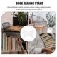 thumbnail image 2 of Desktop Easel Clear Display Easel Reading Holder Plexiglass Book Holder Picture Display Stand Clear Bookstand Acrylic Book Stand, 2 of 5