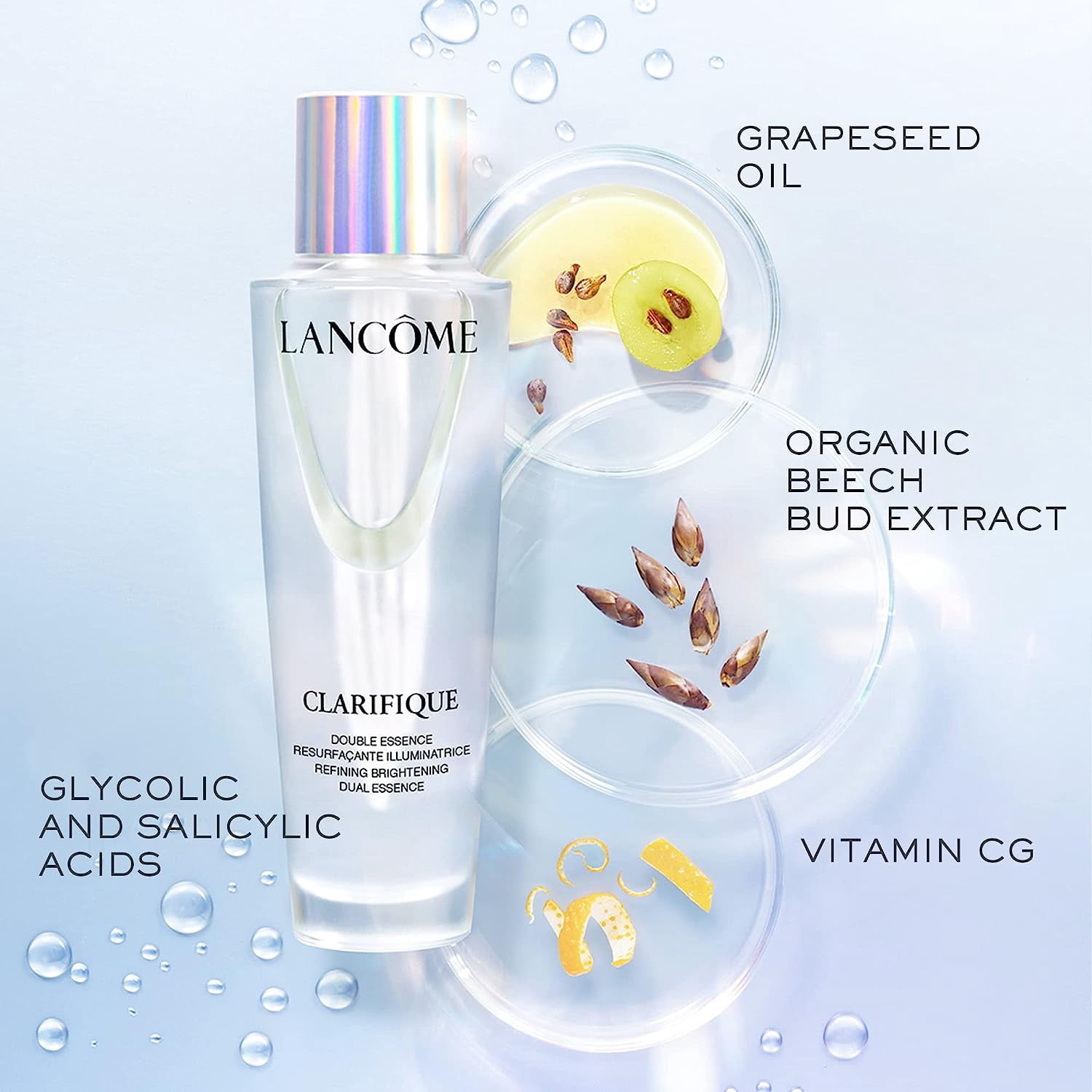 Lancome Clarifique Refining Brightening Dual Essence 5.0oz/150ml 