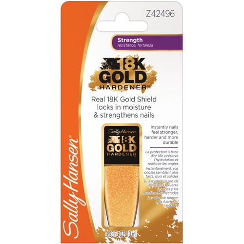 Sally Hansen 18K Gold Nail Hardener, 0.33 fl Oz
