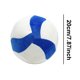 thumbnail image 3 of Pelota de voleibol de peluche de 19,9 cm, suave, para niños; manta acogedora para el dormitorio; deportes de interior y exterior para niños y niñas ( / Amarillo, 3 of 6