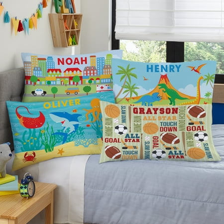 Personalized Boys' Sleepy-Time Pillowcase - Available in 4 Designs