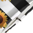 thumbnail image 4 of HAHDAXIA Stripes Sunflower Bedding Solid Comforter Set for All Seasons,3 Pieces(1 Comforter+2 Pillowcases),Soft Microfiber Bedding Set Full(79"x90"), 4 of 7