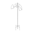 thumbnail image 1 of Soporte para La Manguera de Jardín Soporte de Carrete de Manguera de Acero Inoxidable para El Césped Al Aire Libre Del Patio, 1 of 9