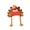 Female, variant on Turkey Hat Funny Adorable Plush Headwear Polyester Comfort for Men Autumn Harvest Party Scene