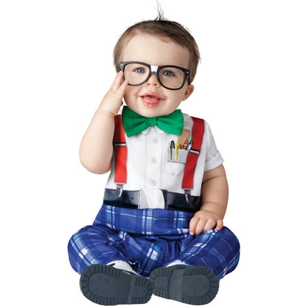Baby Infant Halloween Costume  - Nursery Nerd Costume 0-6