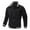 Black, variant on Goodtrade8 Pocket Bomber Jacket M-7XL Zip up Jackets for Men Plain Lapel Long Sleeve Casual Coats for Men