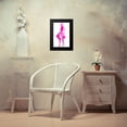 thumbnail image 4 of Parker, Jennifer Paxton 13x18 Black Modern Framed Museum Art Print Titled - Fuchsia Street Fashion IV, 4 of 5