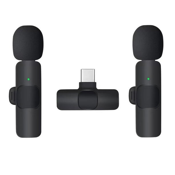 axGear Wireless Lapel Microphone Noise Reduction Clipon Record Mic