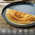 thumbnail image 3 of Tramontina Utsava Tri-Ply Clad Stainless Steel Ceramic Nonstick Dosa Tawa, 3 of 7