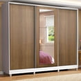 thumbnail image 2 of Ropero Closet Madesa 3 Puertas 1 Espejo con Pies BM 02, 2 of 5