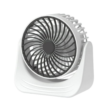 

Avdolw USB-Rechargeable Mini Desktop Fan with 3 Speeds Silent Operation and 180-Degree Tilt for Powerful Circulation in Home and Office Settings