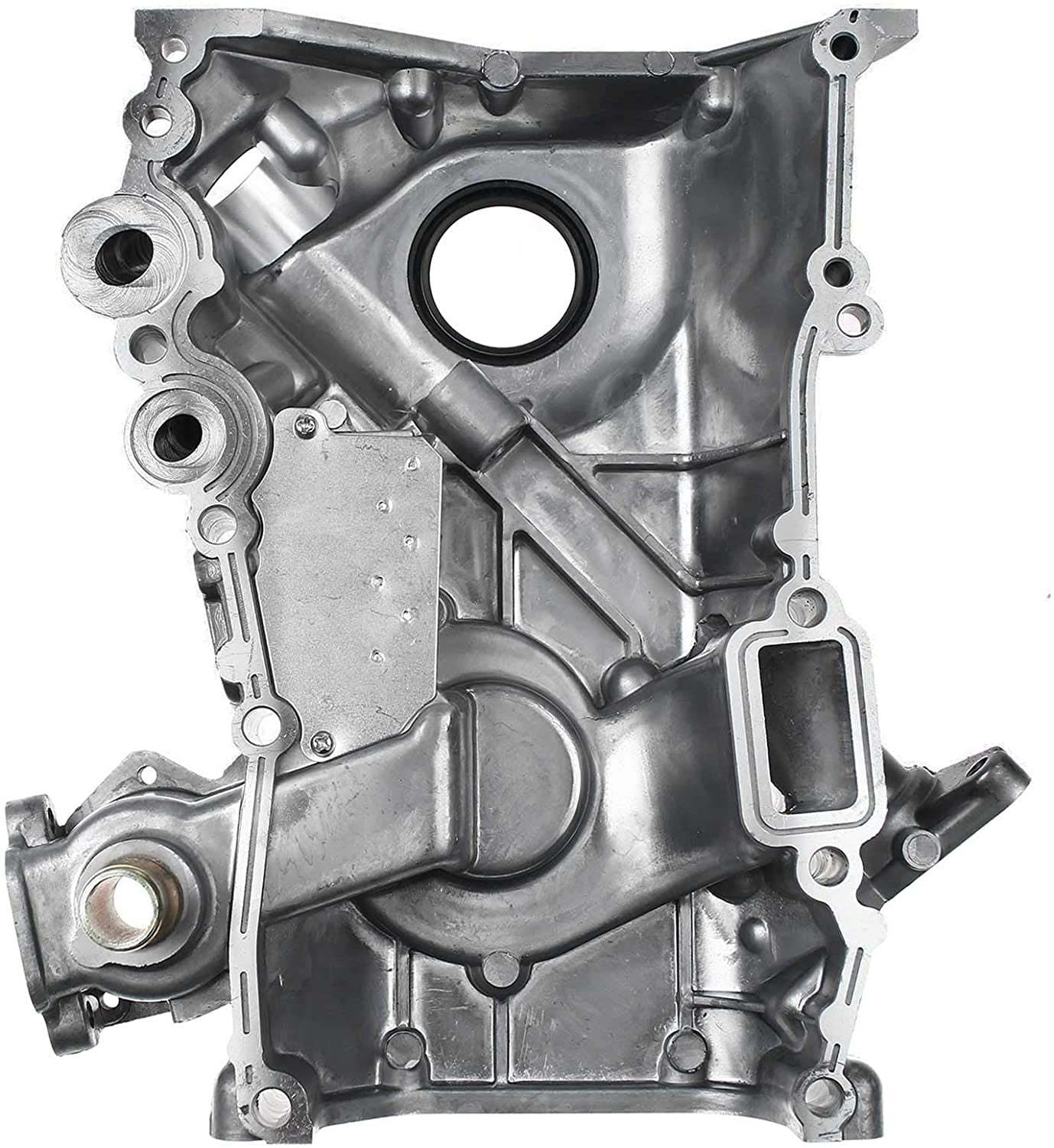 A-Premium Engine Timing Cover Compatible with Nissan 240SX 1989-1990 D21 1990-1994 Pickup 1995 L4 2.4L KA24E 