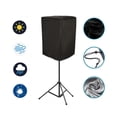 thumbnail image 2 of Weather Resistant Speaker Cover Bag Protect Your Equipment from Rain and Spills, 2 of 11