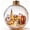 C, variant on JHRGJIO Glowing Christmas Story Ornament, Light-Up Mini Holiday Scene Accent, Warm LED Light for Home Display Christmas Decorations Winter Decor Tabletop Decoration