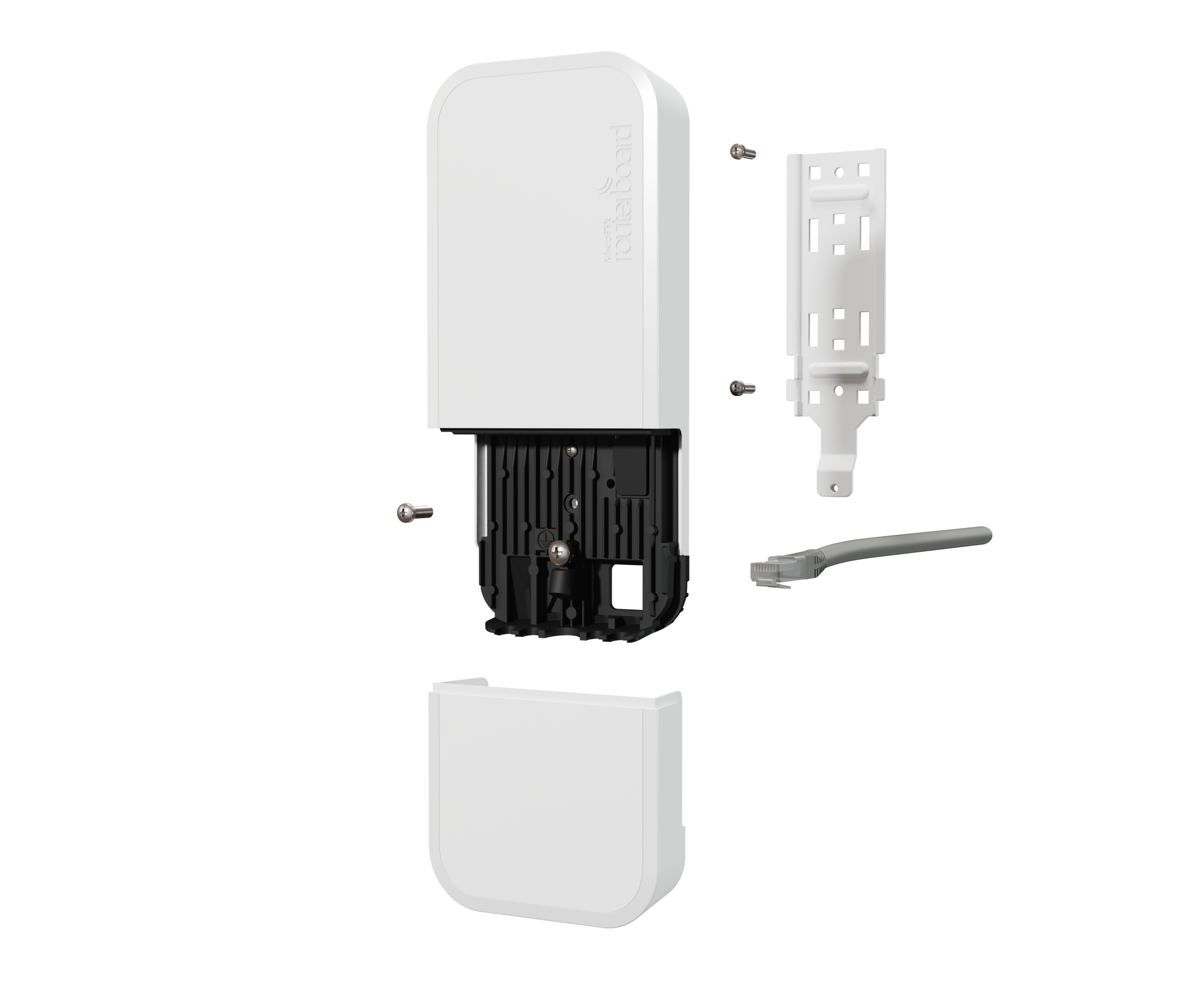MikroTik wAP ac RBwAPG-5HacD2HnD-US Dual-Band Weatherproof Wireless Access Point (2.4GHz/5GHz)