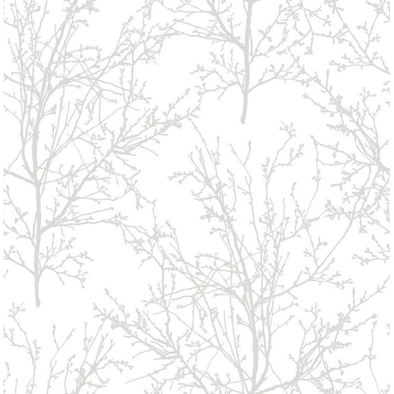 NextWall Tree Branches Peel and Stick Wallpaper