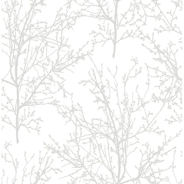 NextWall Tree Branches Peel and Stick Wallpaper - Walmart.com - Walmart.com