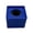 Blue, variant on lanema Square Block Microphone Flag Station Nonslip ABS Base for Professional Recording