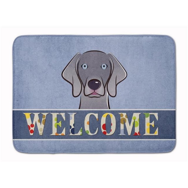 Carolines Treasures BB1417RUG Weimaraner Tapis en Mousse à Mémoire de Forme Lavable en Machine