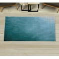 thumbnail image 1 of Modern Decorative Rug, Abstract Various Shades of Gradient Toned with Fragmented Effects Design, Quality Carpet for Bedroom Dorm and Living Room, 6 Sizes, Sea Blue, by Ambesonne, 1 of 1