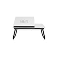 thumbnail image 4 of Rae Dunn Bureau Pliant pour Ordinateur Portable - Table de Travail en Bois avec Support pour Canapé, Lit et Sofa pour Ordinateur - Pieds Pliants, Inclinaison Réglable - à Utiliser comme Plateau de Lecture et de Déjeuner, 4 of 4