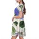 thumbnail image 2 of Disketp Vintage Flower para Vestido de Manga Corta para Mujeres, Vestidos de Verano para Mujeres, Casual y Holgado para la Playa, 2 of 6