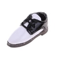 thumbnail image 1 of Zapatos Oxford británicos de cuero PU con cordones de moda para 1/6 Blythe Doll Accs Black Negro Zulema Muñeca British Oxford Shoes, 1 of 8