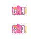thumbnail image 1 of Bewildely Seguro y fácil de almacenar Pliegue y enrolle para un almacenamiento conveniente Volumen Ajustable Multifuncional Edutainment Pink Rosa 2Conjunto, 1 of 6