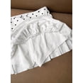thumbnail image 6 of White Polka Dot Ruffle Layered Mini Skirt For Women Casual Summer Wear, 6 of 7