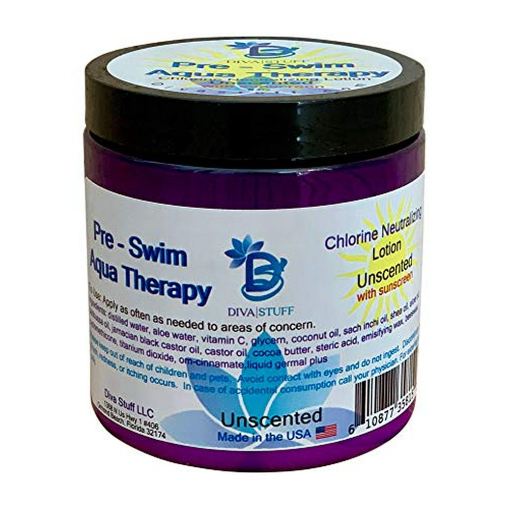 Diva Stuff PreSwim Aqua Therapy Chlorine Neutralizing Body Lotion