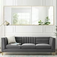 thumbnail image 3 of NeuType Rectangle Wall Mounted Mirror55 x 16" Aluminum Alloy Gold, 3 of 7