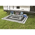 thumbnail image 2 of Guide Gear® Reversible Outdoor Rug, Border Pattern Cream/Black 9X12, 2 of 4