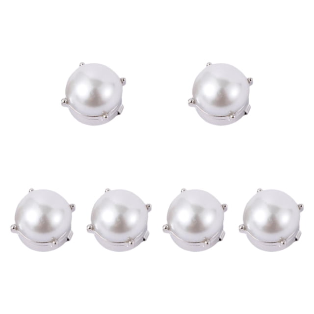 yuksok 6 Pcs Couvre-Boutons Boutons de Manchette Classiques pour Collation des Grades Anniversaire Affaires