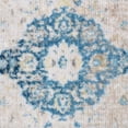 thumbnail image 6 of RUGSOTIC CARPETS Machine Woven Crossweave AREA RUGS - 3'11''x5'10'', Rectangle,Ivory,Classic Oriental Traditional , Low Pile Machine Made Area Rugs for Living Room, Bed Room (M00069), 6 of 6