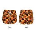 thumbnail image 5 of Lsque Halloween Printed Women's Running Shorts with Liner Pockets,Elastic Quick Dry Workout Athletic Gym Yoga Shorts,Womens High Waist Shorts-Medium, 5 of 9