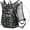 Gray Maple Leaf, variant on Lightweight Hydration Backpack with 2LOR 3LWater Bladder for Cycling Hiking Rave - Water Daypack for Men Women