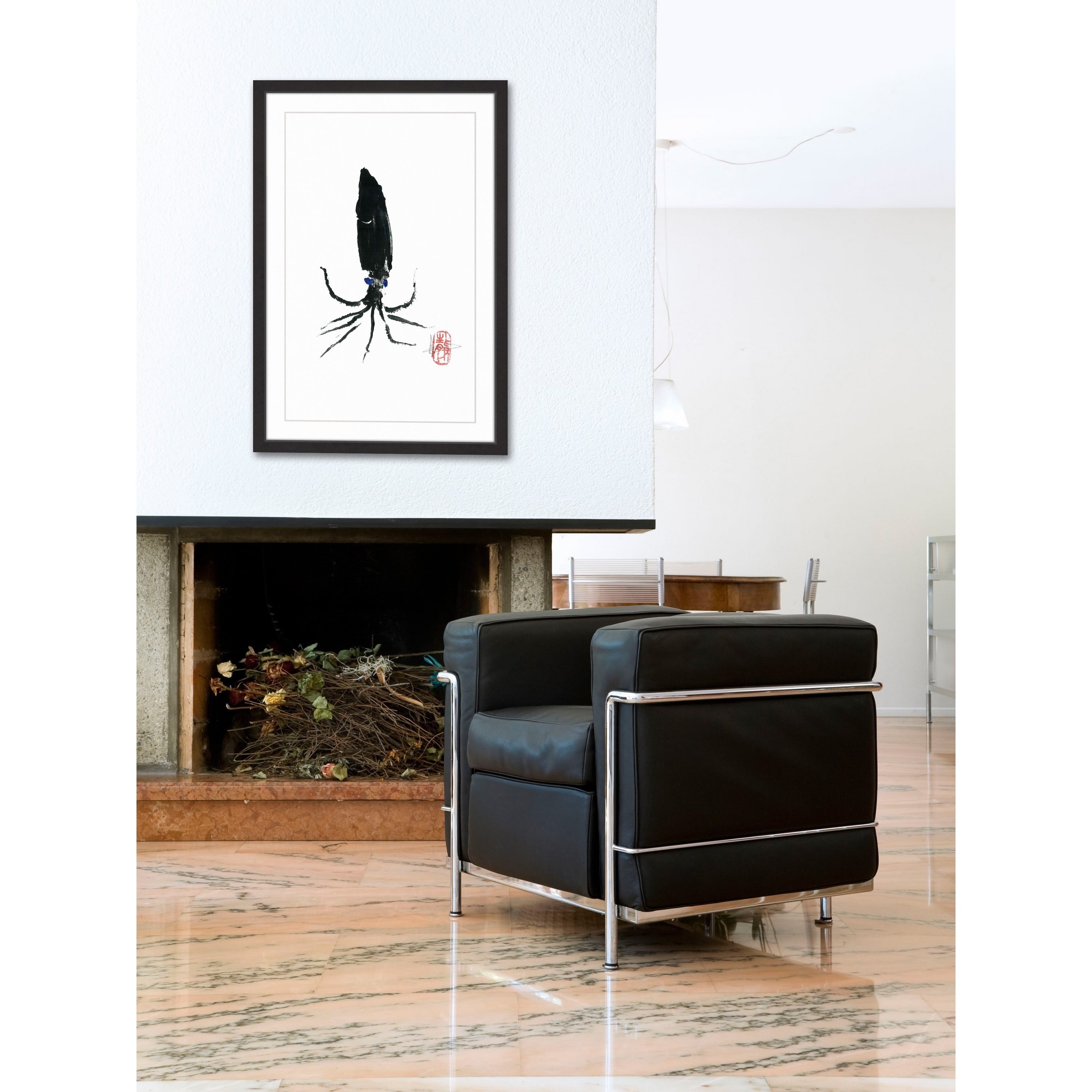 "Black Beauty" Framed Painting Print