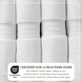thumbnail image 3 of Great Bay Home Cotton Premium Plush 6 Piece Towel Set, White, 3 of 7