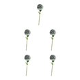 thumbnail image 3 of Baohd 1/2/3/5 10pack/lot Realistic Appearance Artificial Flower For Party Decor And Home Decor Green 5PCS, 3 of 6