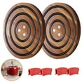 thumbnail image 1 of Magnetic Acacia Wood Trivets - Heat Resistant & Easy Storage for Hot Pots!, 1 of 9