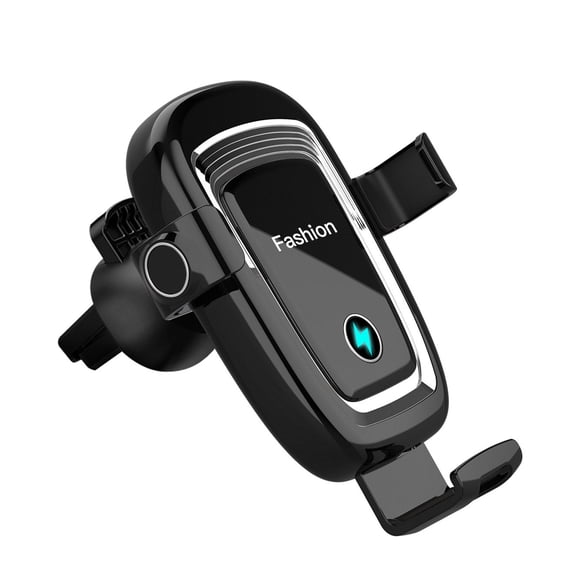 Bouanq School Supplies Smart Electronics 15W Auto Wireless Car Charger Phone Holder, Fast Qi Automatic Clamping Charging Mount Dock Compatible With Android And IOS