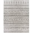 thumbnail image 3 of Mark&Day Outdoor Rugs, 8x10 Elodie Global Indoor/Outdoor Black Area Rug, Non Shedding Black Off-White Grey Carpet for Patio, Porch, Deck, Bedroom, Living Room or Kitchen (7'10" x 10'2"), 3 of 7