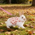 thumbnail image 4 of Breathable Mesh Pet Leash, Adjustable Traction Harness With Vests Style Design, for Small Animal, Pink, 4 of 6
