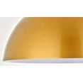 thumbnail image 3 of Forte 1 light satin gold Pendant, 3 of 6
