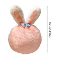 thumbnail image 3 of 3-in-1 Rabbit Blanket Throw Cushion 170X100CM, Multifunctional Rabbit Plush Pillow & Sofa Blanket, Decorative Gift Throw for Home, Soft Fleece Rabbit Blanket Pillow, 3 of 7