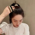 thumbnail image 5 of Cuerda de pelo sin costuras de alta elasticidad para mujer, soporte de cola de caballo duradero, banda de goma, accesorios para el cabello, 10 unids/lote por bolsa, 5 of 5