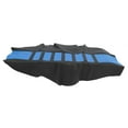 thumbnail image 4 of Universal Seat Pad Cover Anti Slip Seat Cushion for Bike Dirt Motorcycle Blue Black, 4 of 8